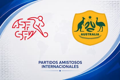 Suiza empató 1-1 con Australia, en un amistoso internacional