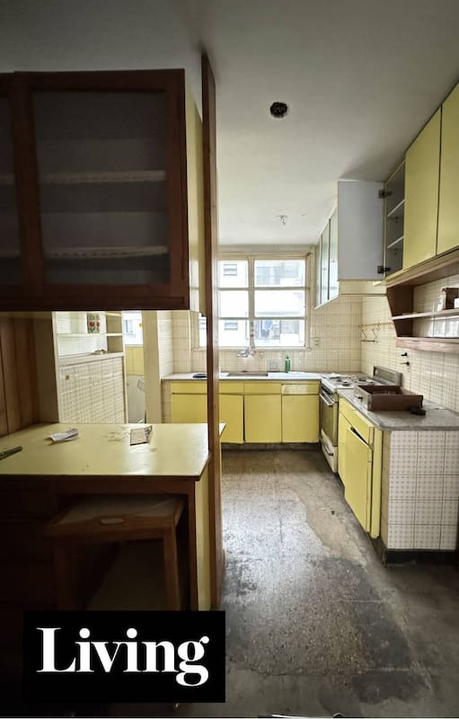 Antes y después: se jugaron a reformar un departamento maltrecho por su excelente ubicación