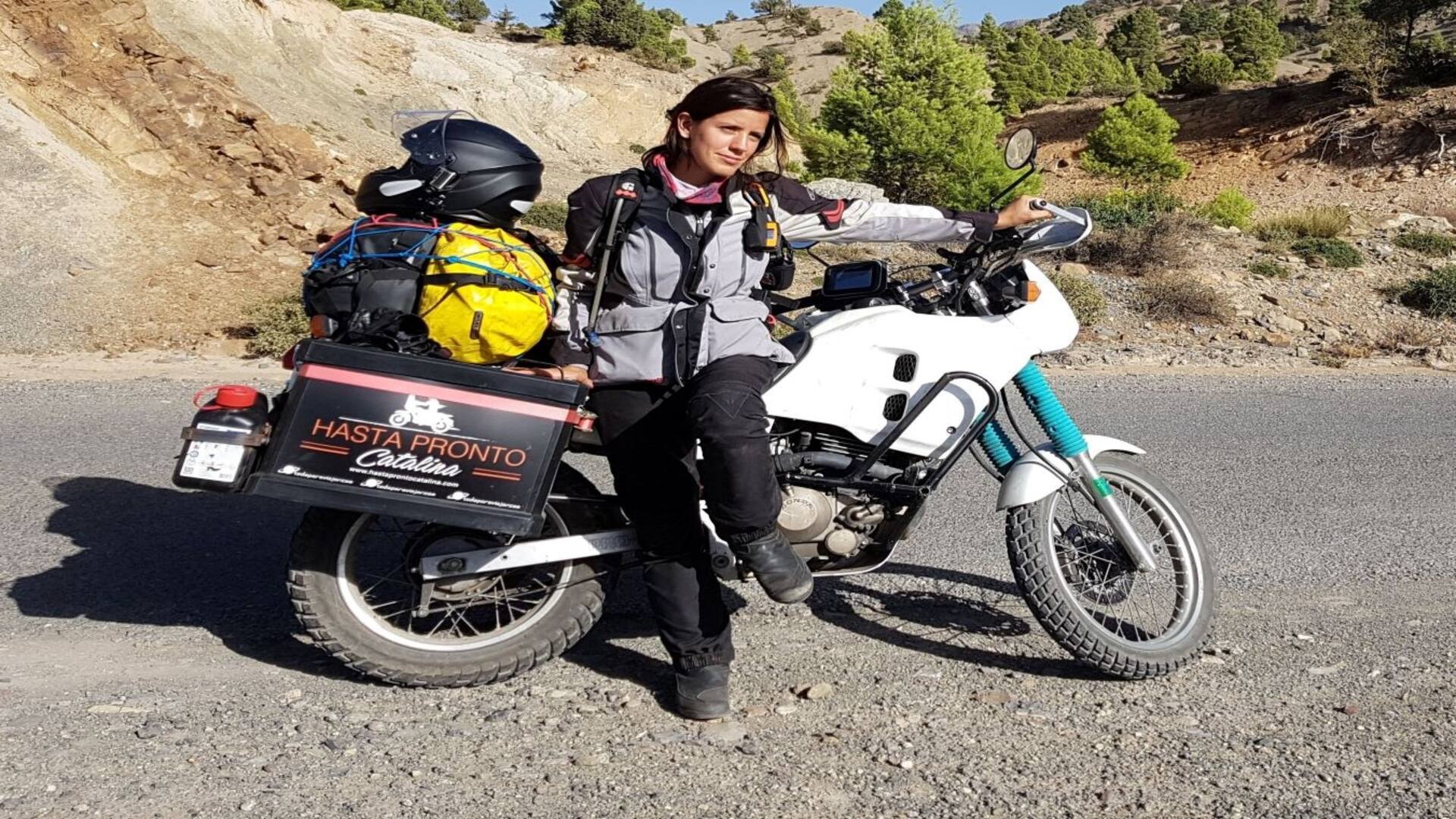 Travesía épica. La historia de la argentina que cruzó África en moto