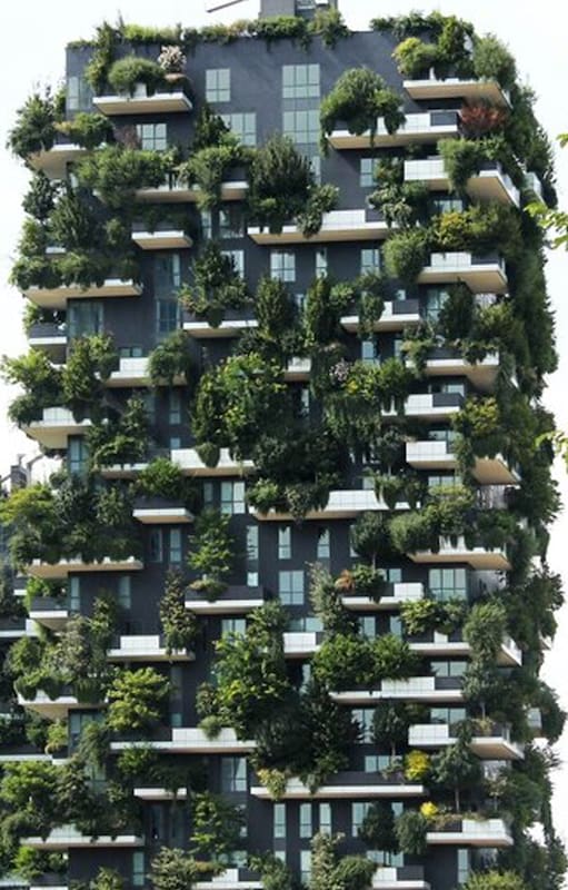 Bosco Verticale: así es la torre con 900 árboles en el centro de Milán