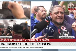 El llanto de un chofer de colectivo tras la agresión a Berni: "Nadie nos cuida"