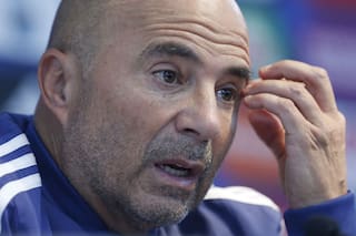 Sampaoli se reunió en Lisboa con Battaglia, Acuña y Salvio