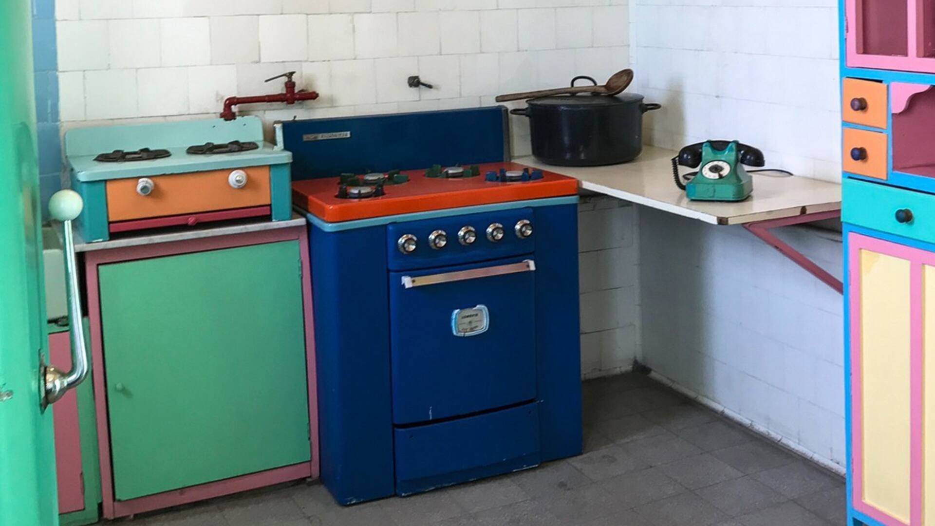 A tono con los colores de La Boca
