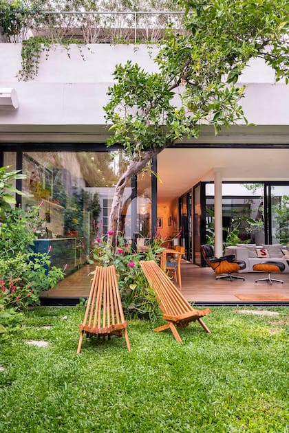 Una casa como un hotel:  Cómo diseñaron su nuevo hogar en Parque Chas los dueños del hospedaje boutique más instagrameable de Buenos Aires
