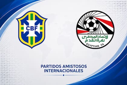 Brasil venció por 2-1 a Egipto en un amistoso internacional