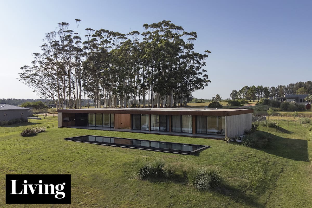 Un arquitecto argentino hizo una casa modular en Montevideo y la transportó a Punta del Este