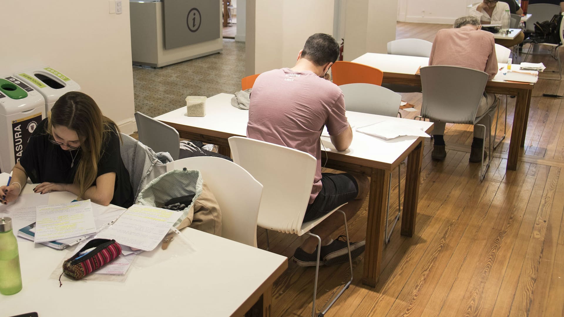 Belgrano: renovaron la histórica Biblioteca Lugones y se llena de estudiantes