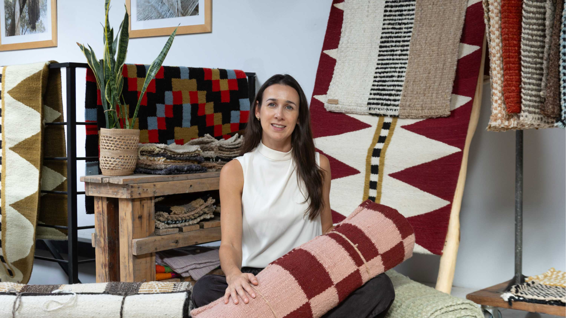 Descubrimos el showroom de Maki Warmi: alfombras artesanales que cuentan historias del norte argentino