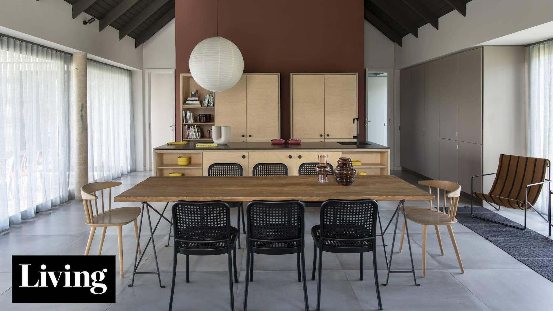 Más diseño y menos deco: en una casa de Manantiales, un concepto claro logra un resultado súper elegante