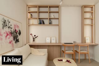 Todo al rosa y la practicidad en el primer departamento de una estudiante