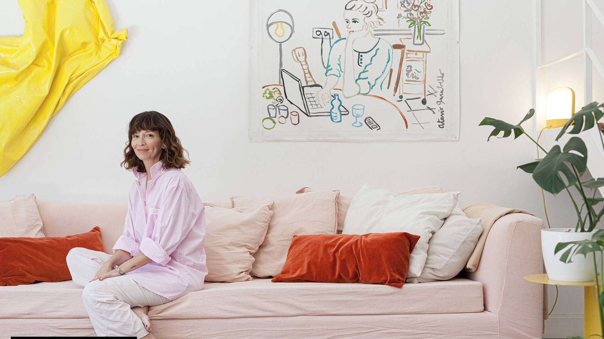 En Saavedra: La artista Luciana Garabello abre las puertas de la casa que armó desde cero para empezar una nueva vida