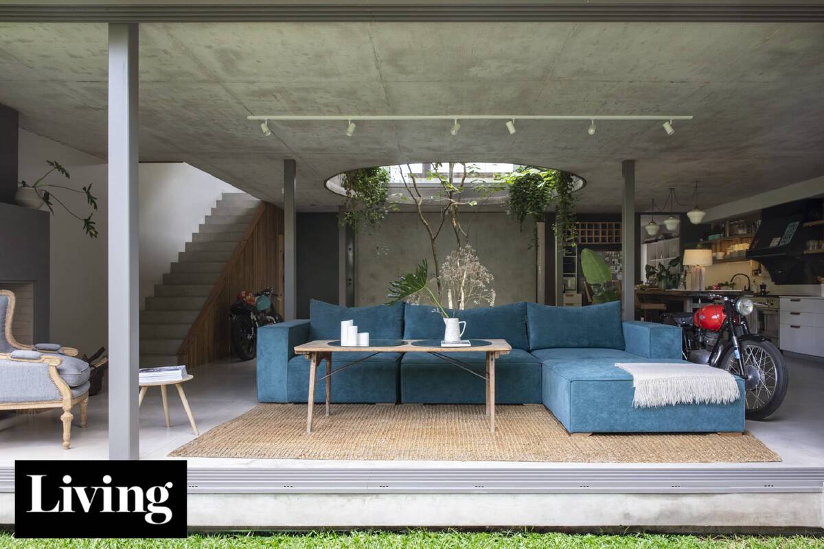 Algo azul: diez ejemplos de casas en las que el color marca la diferencia