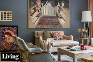 La casa de una escenógrafa y artista que fue cambiando al ritmo de su familia