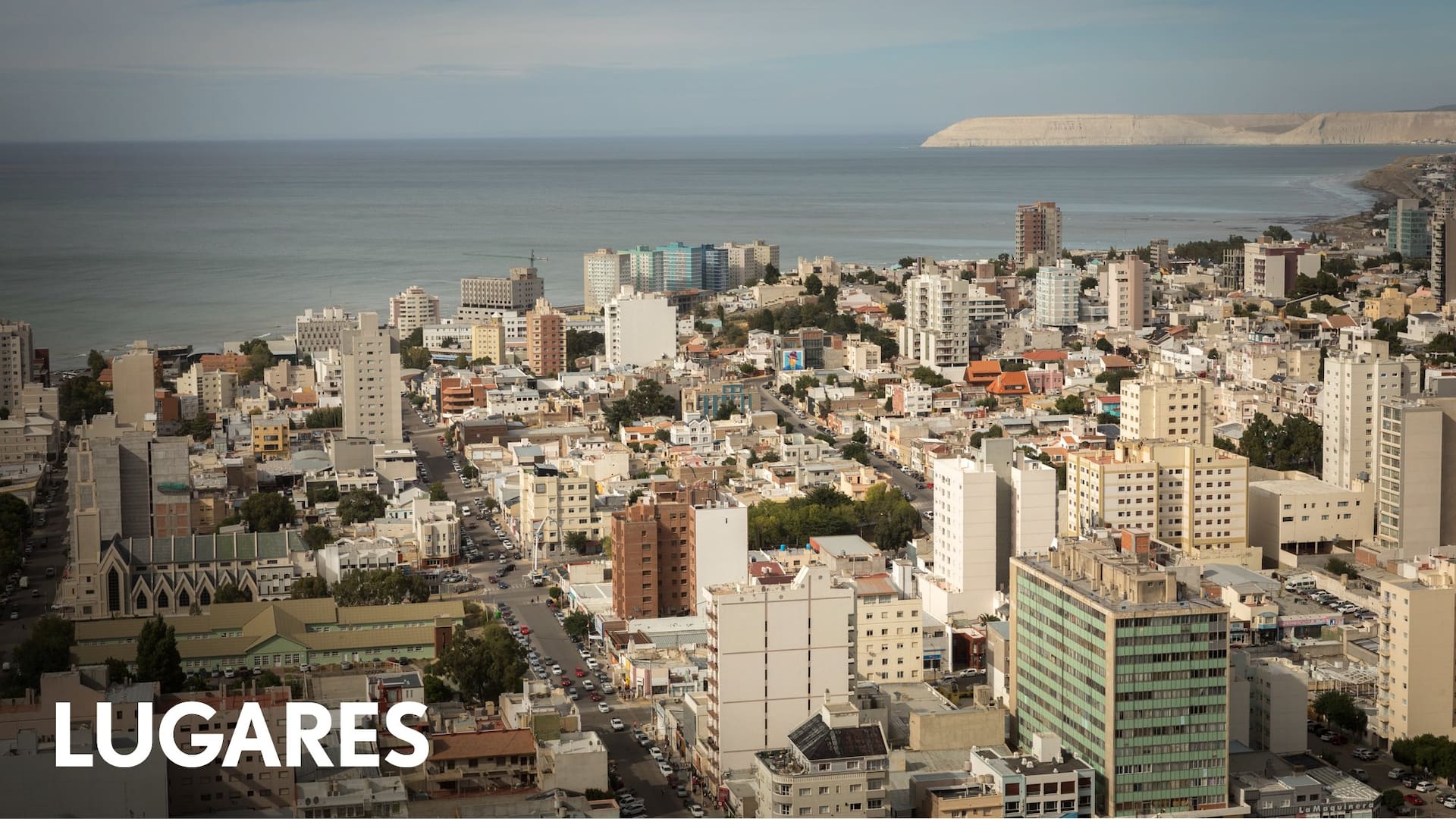 Comodoro Rivadavia desde el aire. En vuelo con el piloto Leandro Murugarren.