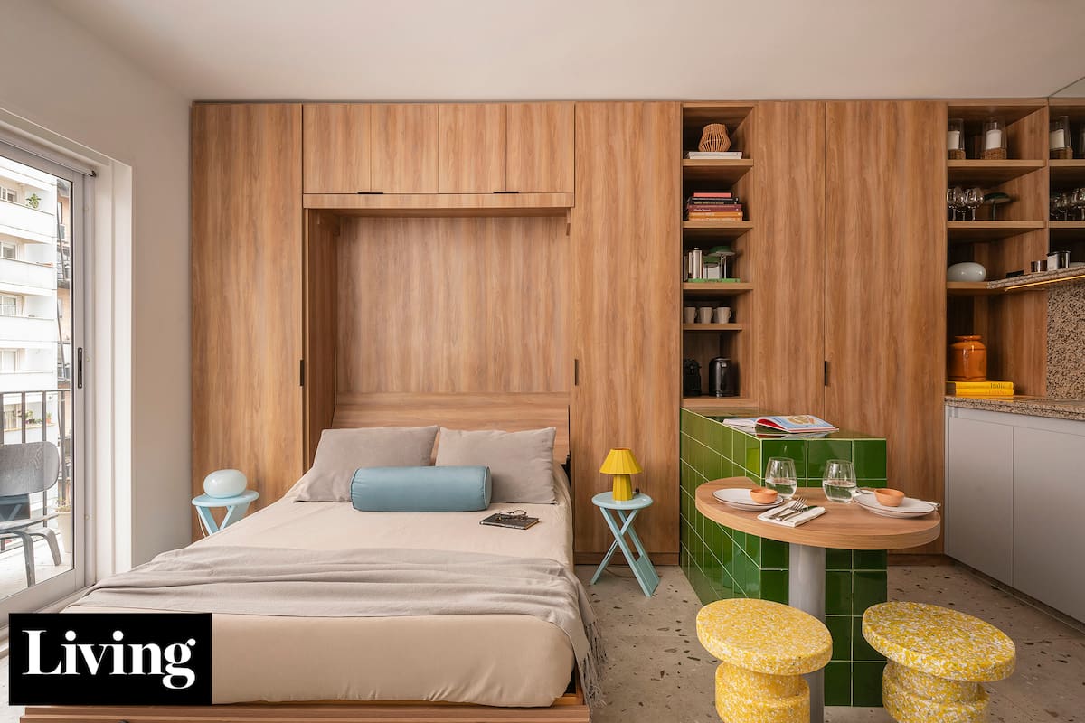 Antes y después: un monoambiente con mucho diseño y bajo presupuesto