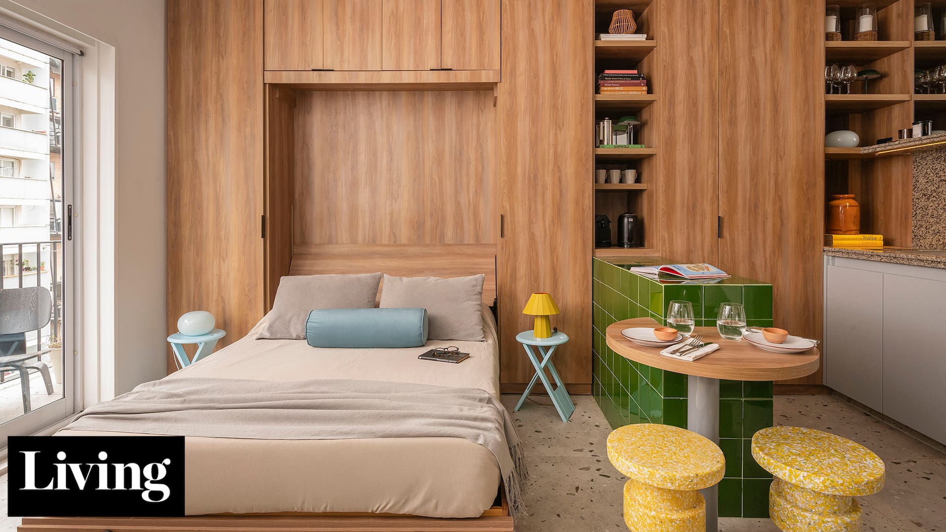 Antes y después: un monoambiente con mucho diseño y bajo presupuesto