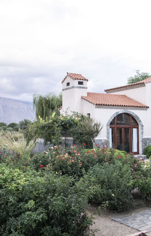 Un jardín florido en los Valles Calchaquíes