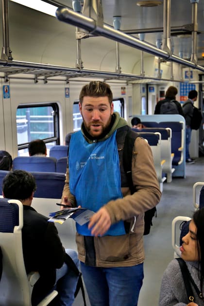 Tren San Martín: los pasajeros, contentos y aliviados con el viaducto