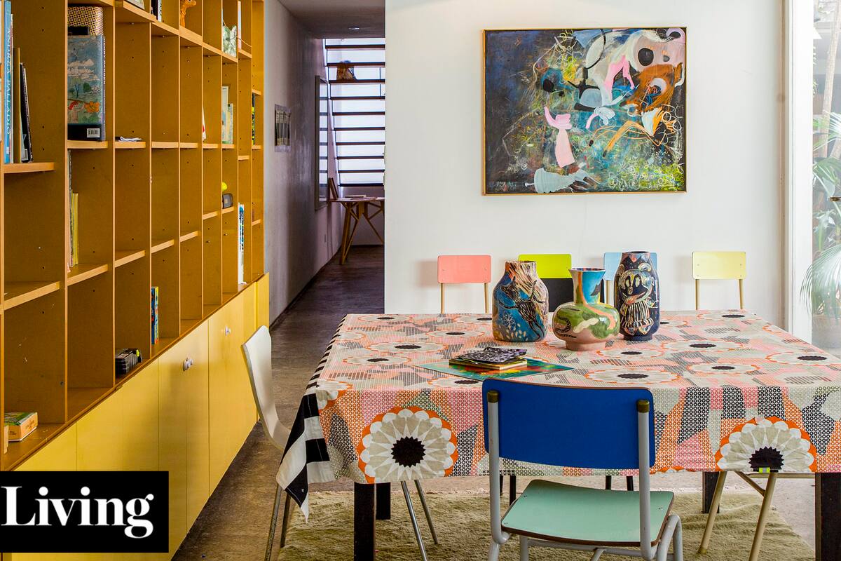 Es arquitecta y artista y en su PH en Palermo conviven sus dos pasiones