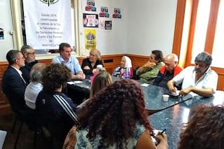 El Gobierno se reunió con grupos anti G-20 y cuestionó el recorrido de la marcha