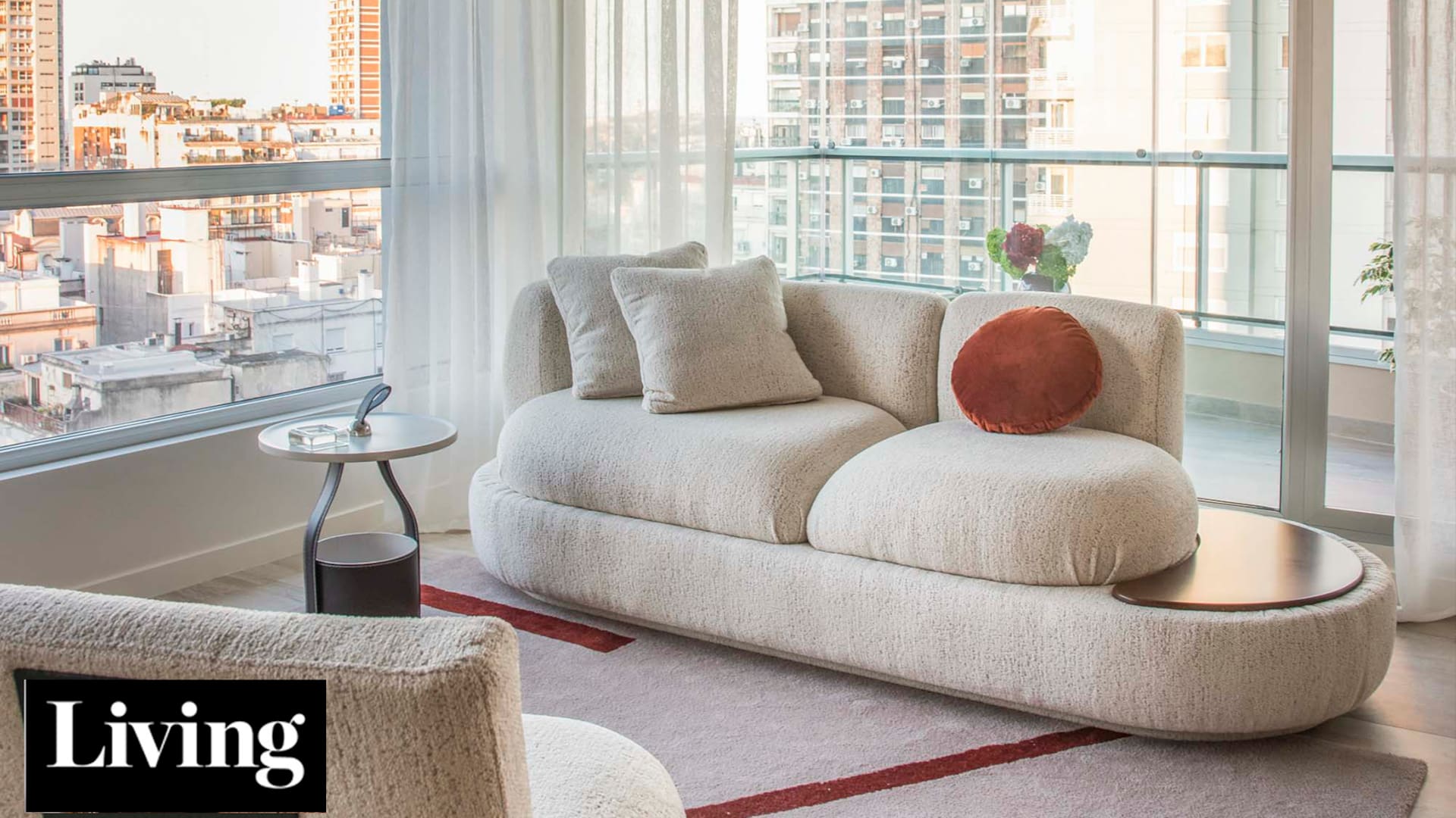 Efecto White Lotus: un joven arquitecto trasladó la estética wellness de la serie a un departamento en Palermo