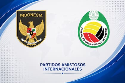 Indonesia venció por 1-0 a Mozambique, en un amistoso internacional 2026