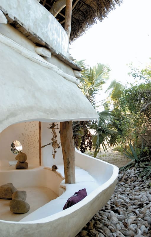 Casas fuera de serie. Exotismo minimalista sobre una solitaria playa de Kenia