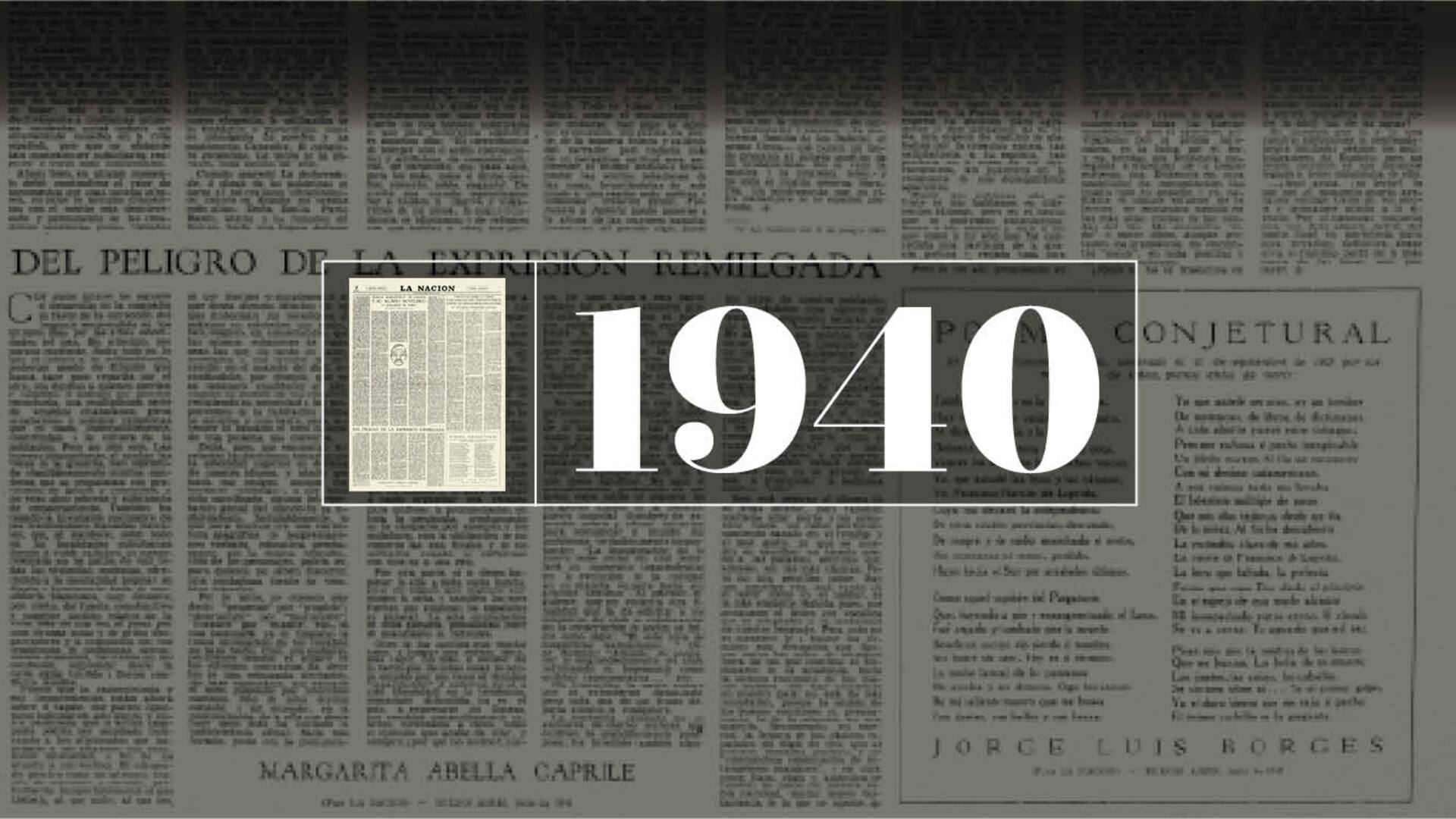 Borges, un poeta en el diario