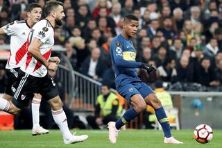Barrios revivió su expulsión ante River en la final y la confesión de Gago