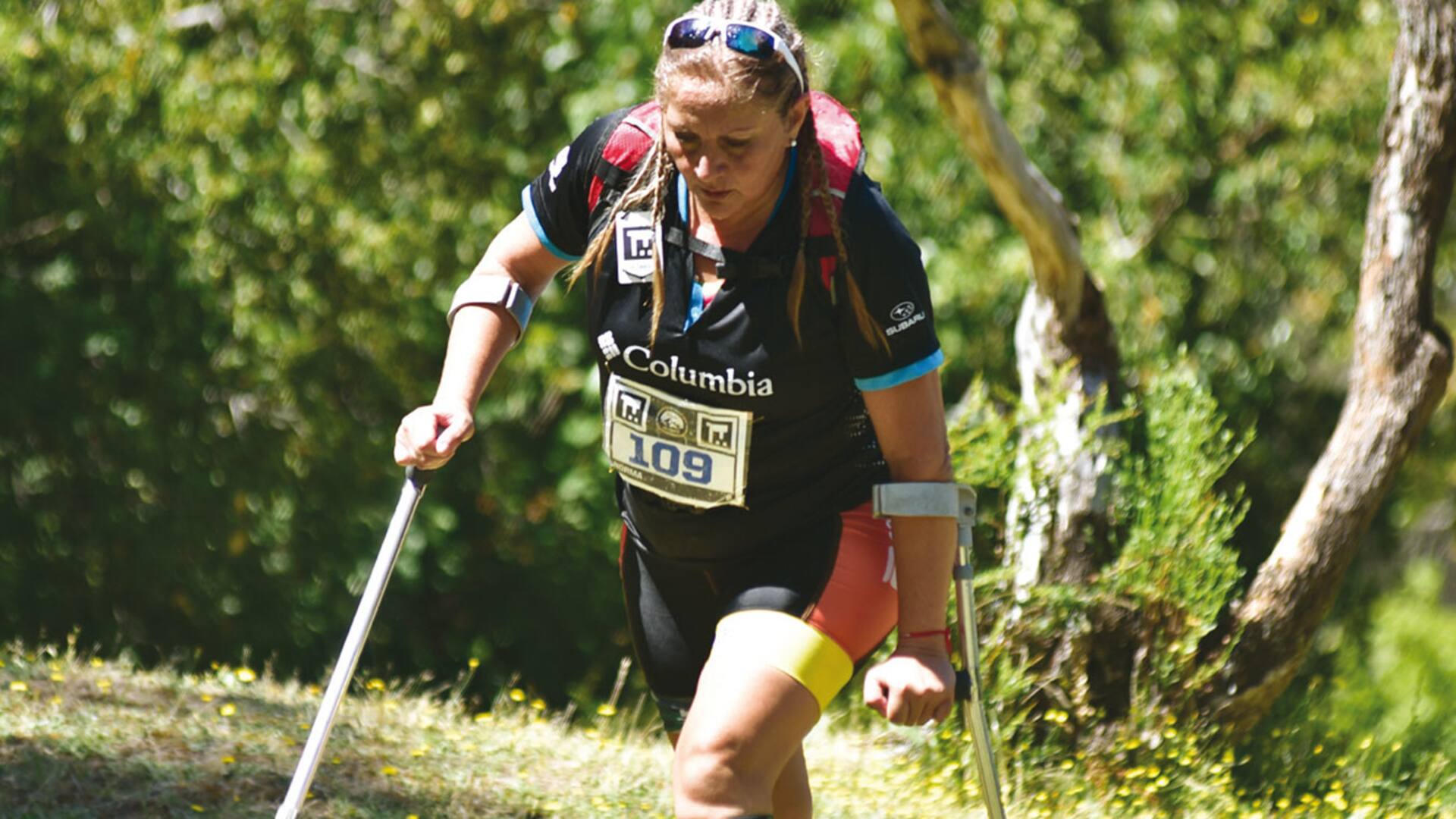 Hazaña. Era maratonista, tuvo un ACV y a los 52 años cruzó los Andes con muletas