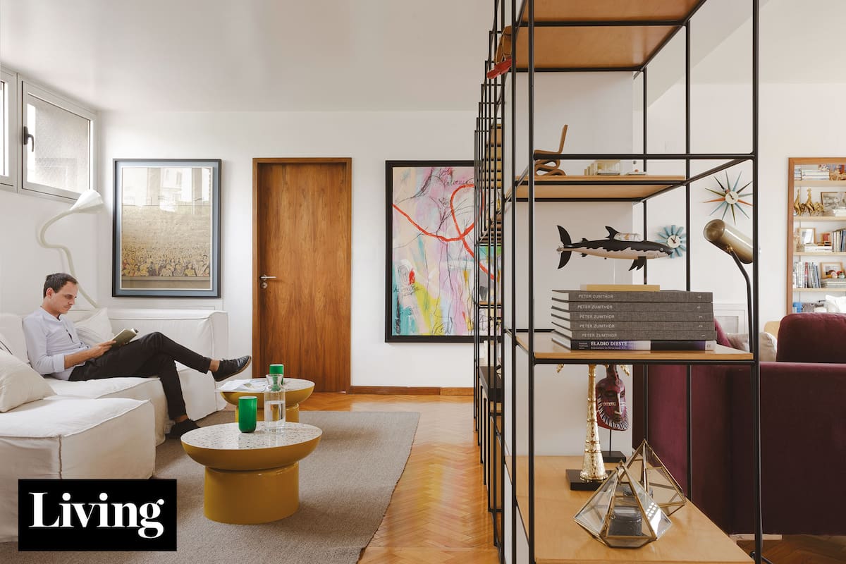 En Recoleta: Una pareja de arquitectos se mudó un edficio diseñado por Mario Roberto Álvarez y recuperó las virtudes del proyecto original