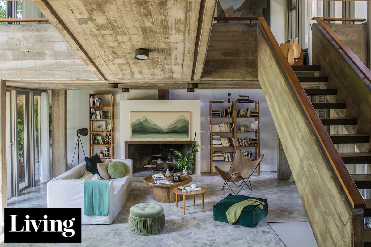 Una pareja nos muestra cómo vive sus cambios y los de su casa en Martínez, obra de un maestro del racionalismo