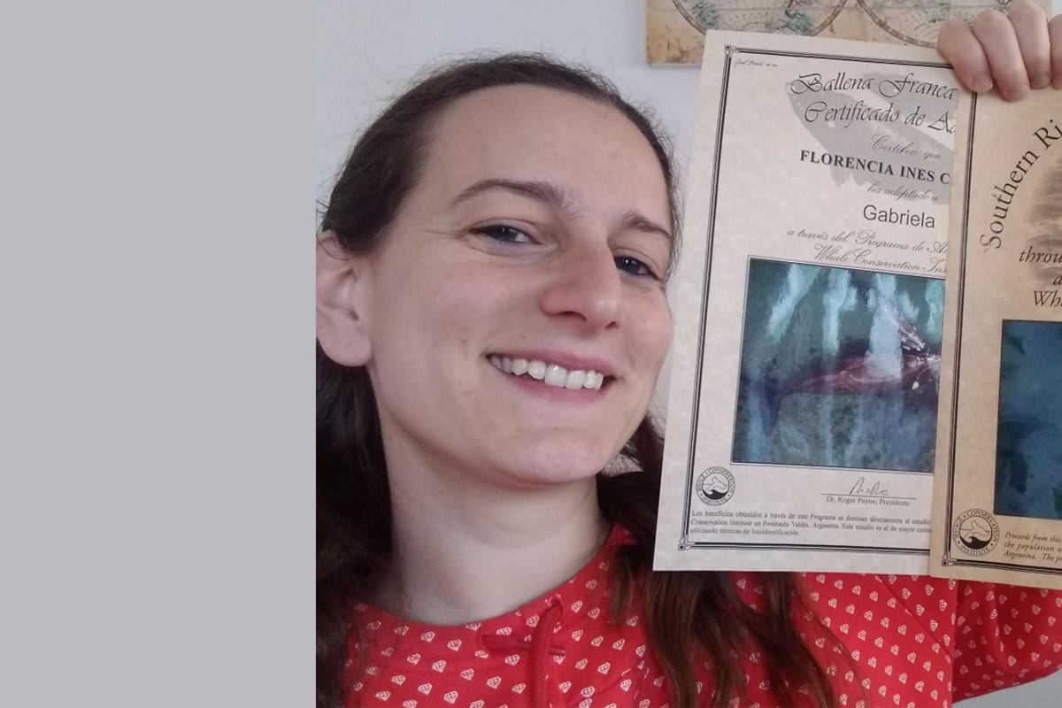 Adoptó una ballena: “Son seres sumamente magníficos, enormes y tiernos”