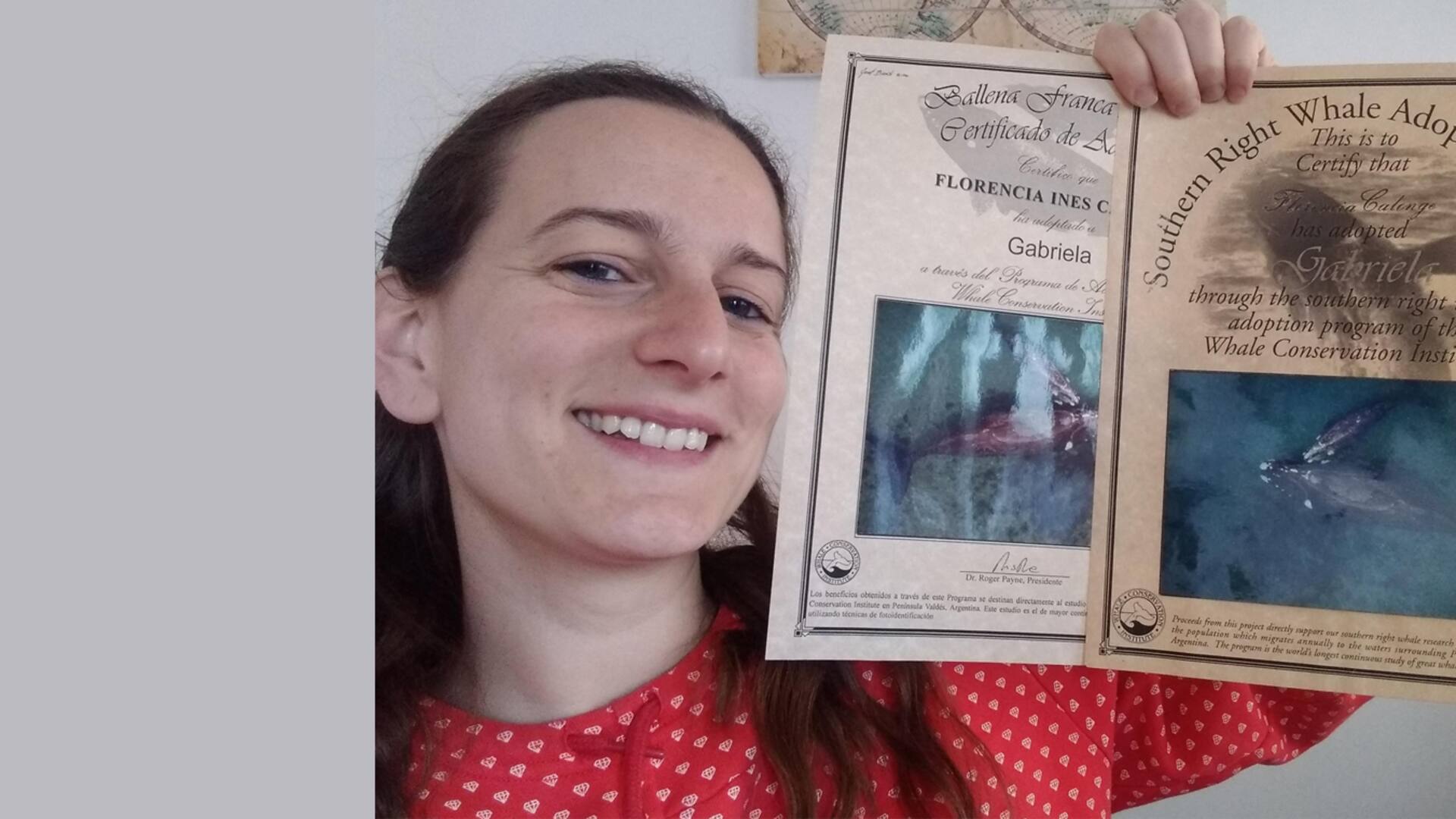 Adoptó una ballena: “Son seres sumamente magníficos, enormes y tiernos”