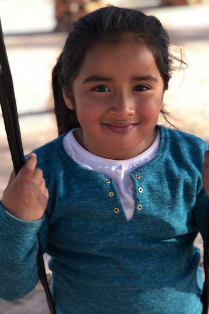 Salir de la pobreza: Ivette tiene 5 años y sueña con terminar la escuela