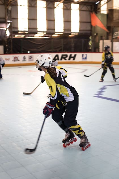 Roller hockey: en patines y con palos, fotos de un deporte que une dos pasiones