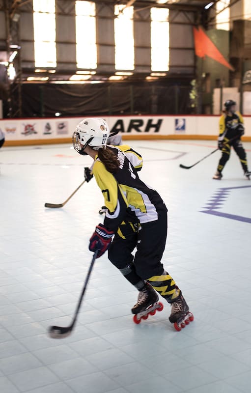 Roller hockey: en patines y con palos, fotos de un deporte que une dos pasiones