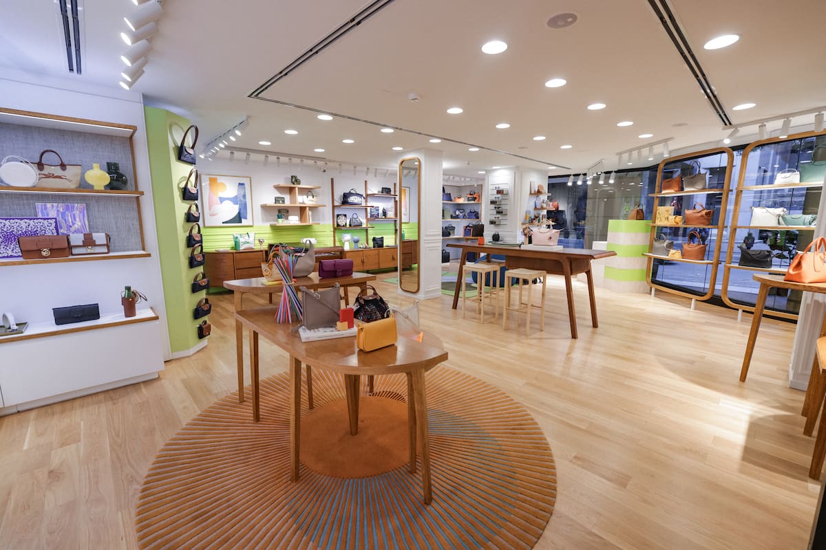 Lujo. La icónica firma de carteras Longchamp desembarcó en Buenos Aires