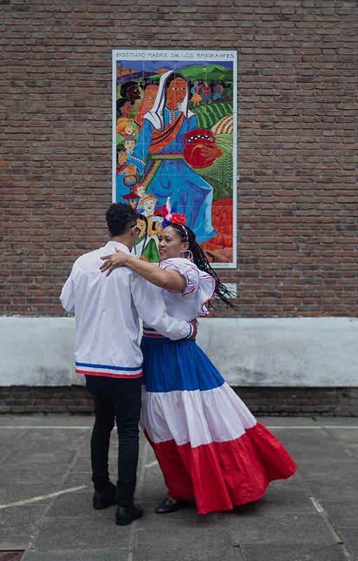 Festejos por el dia de la independencia Dominicana en Santuario Nuestra Señora Madre de los Emigrantes