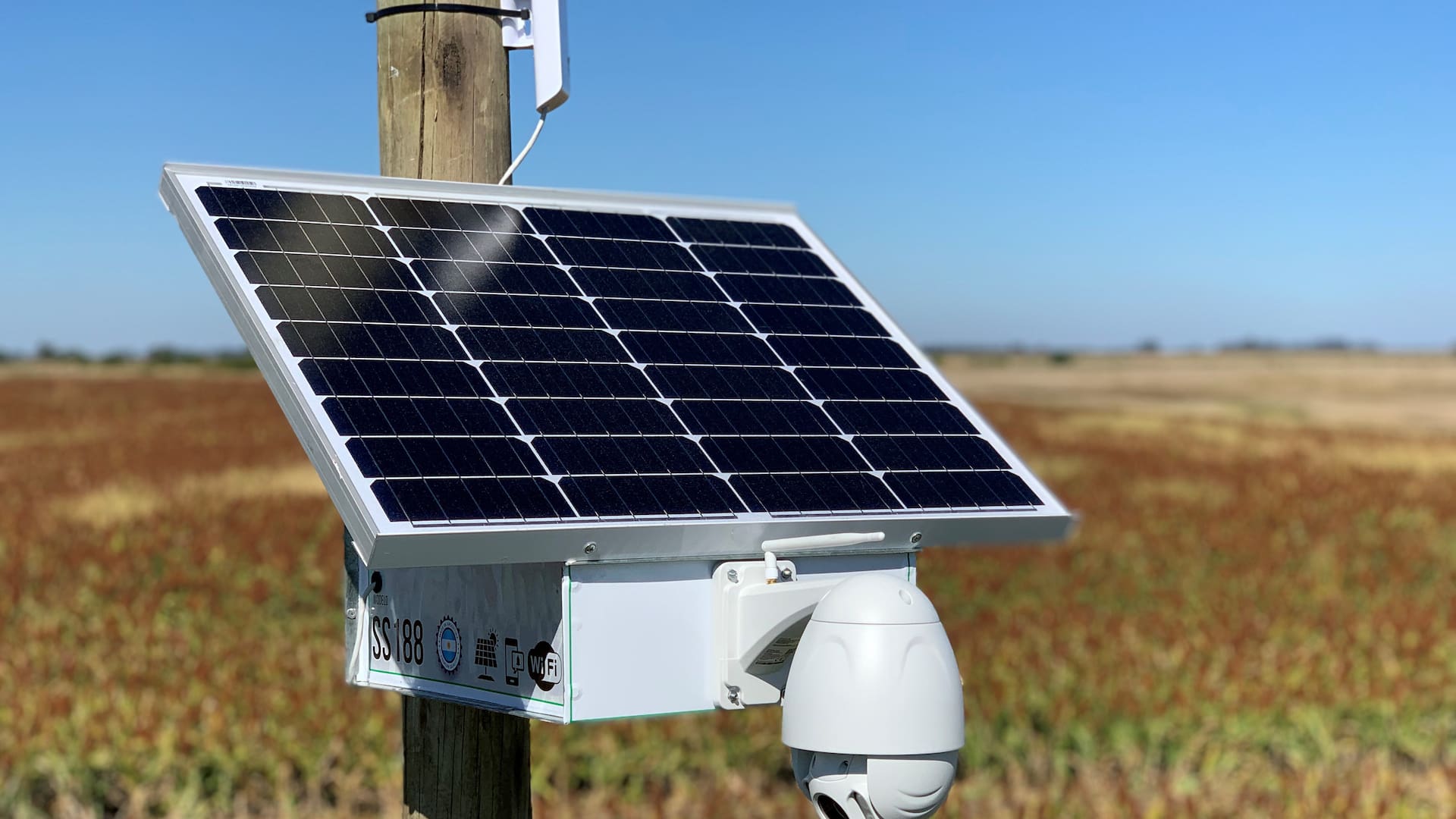 Cómo controlar el campo sin electricidad ni señal