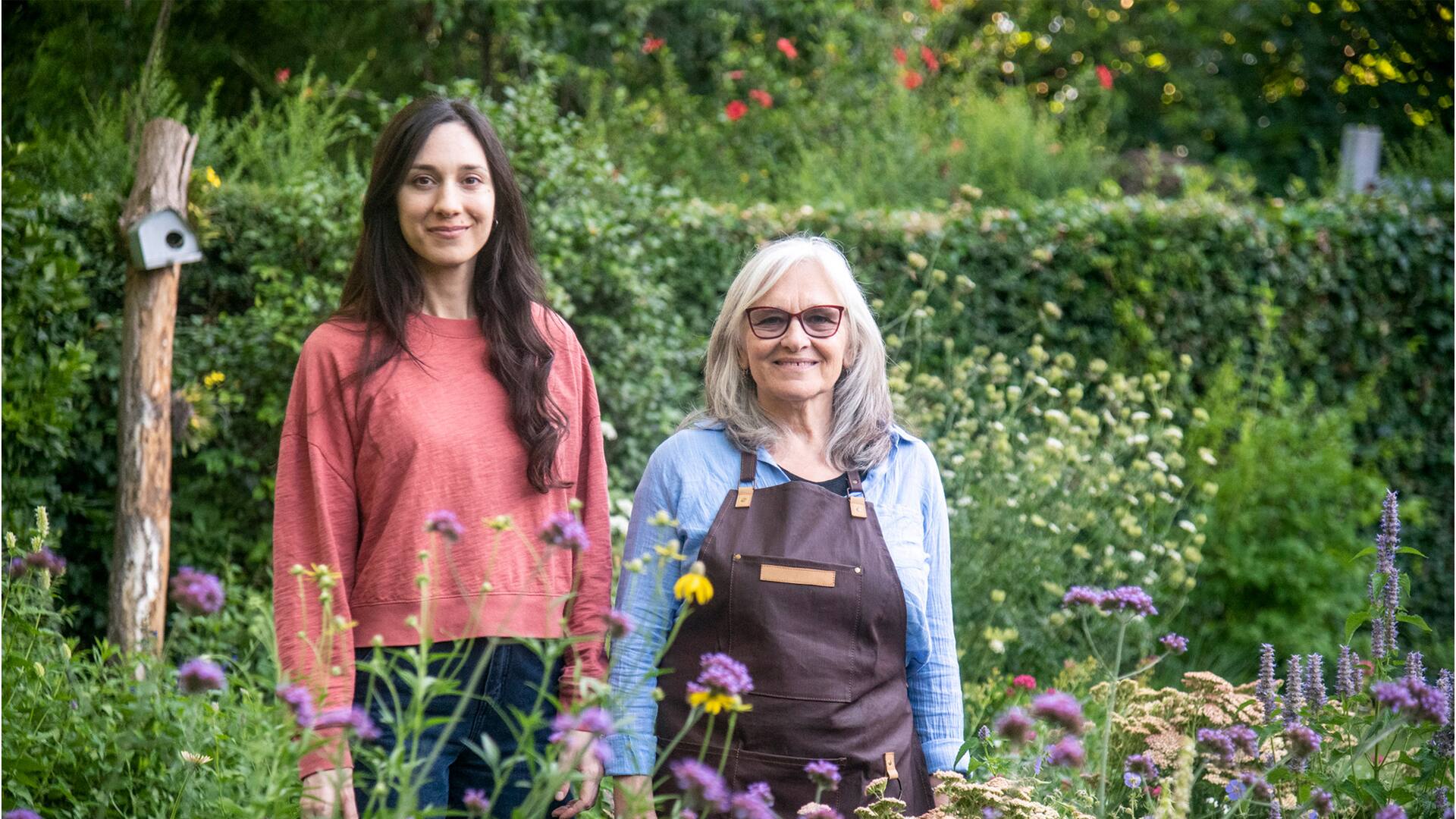 El emprendimiento de madre e hija que tiene como base de operaciones su propio jardín
