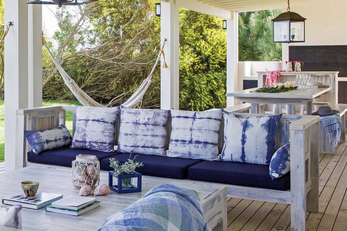 Galerías en azul. El color plácido y de moda para un espacio esencial de la casa