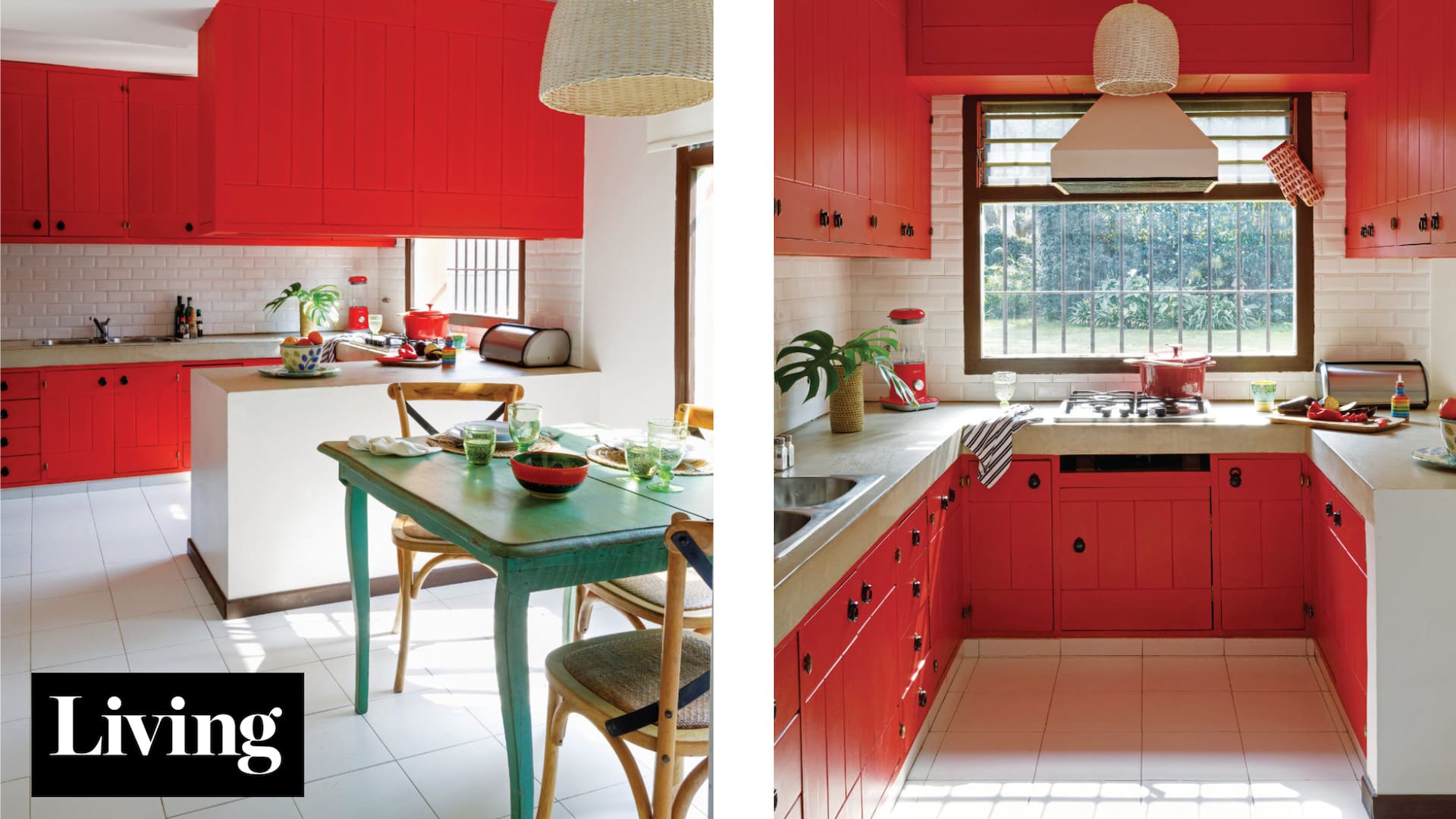 Soluciones rápidas para renovar la cocina con color, nuevas texturas y sin obra