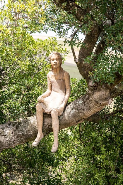 Esculturas de grandes artistas, sierras y naturaleza se unen en un jardín uruguayo