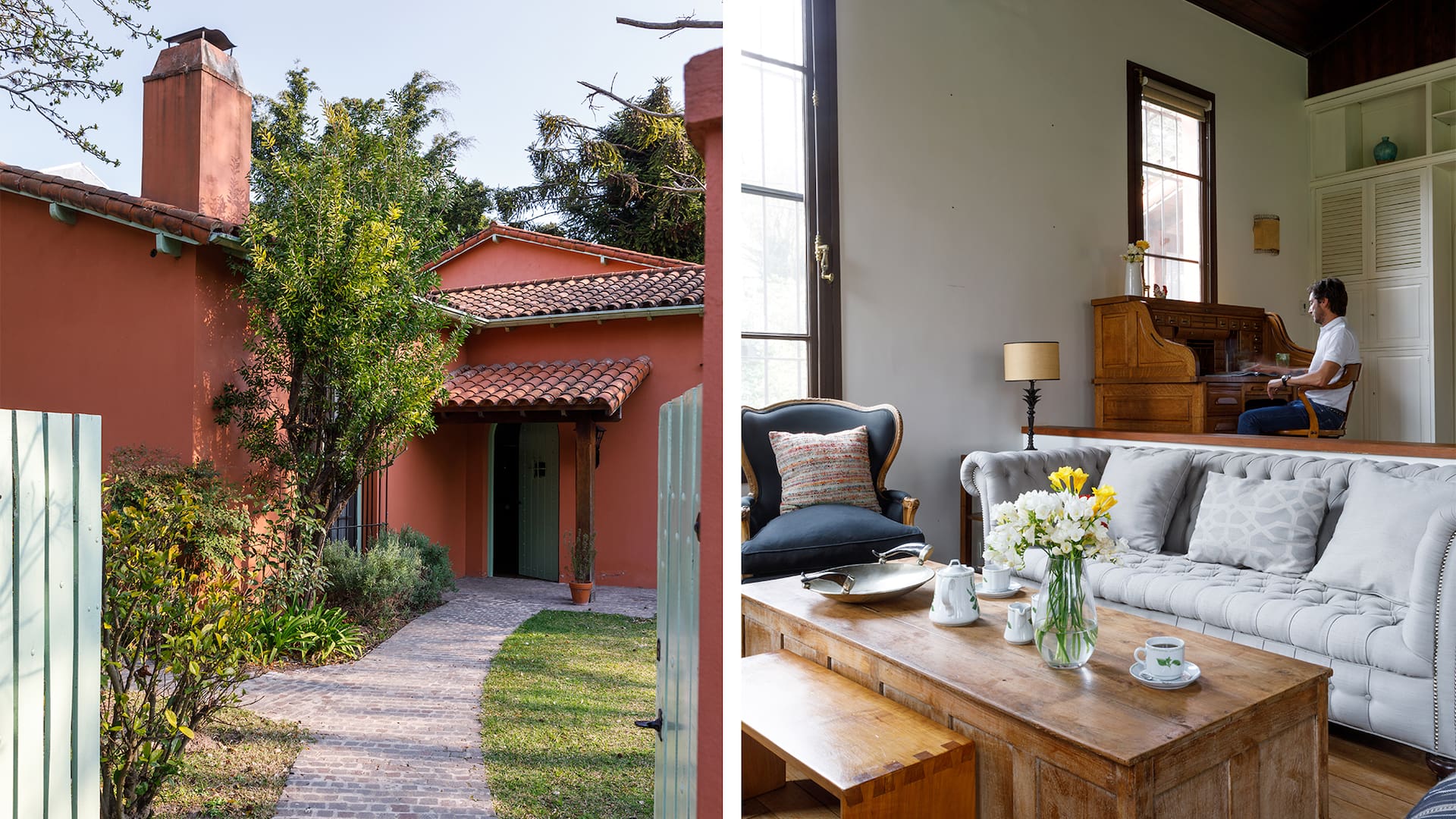 En Beccar. Sin perder su esencia, esta antigua casa-quinta se convirtió en un soñado hogar familiar