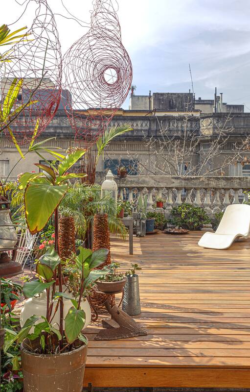 Reformaron un petit hôtel en Congreso que había tenido la misma dueña desde 1940