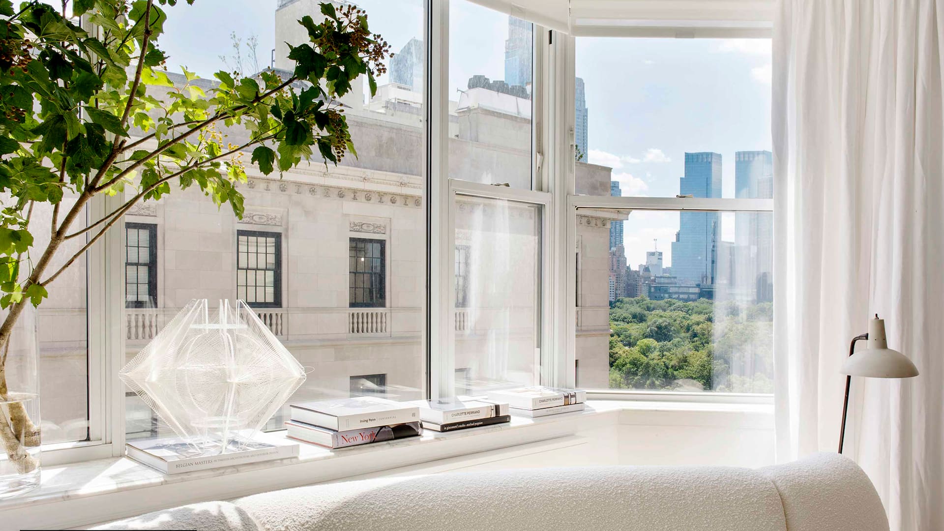 Un departamento a pasos del Central Park diseñado en función de sus vistas