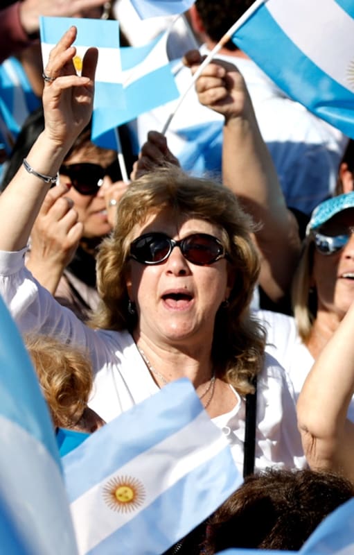 En fotos. La Marcha del Millón en el Obelisco