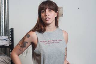 La emprendedora que hace de frases polémicas remeras temáticas