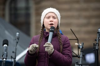 Greta Thunberg. Con 16 años, milita por el cambio climático y conmueve al mundo